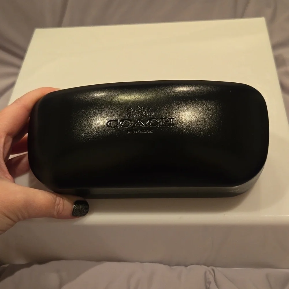 Coach Blue Transparent Sunglasses brand new in case - Picture 11 of 14